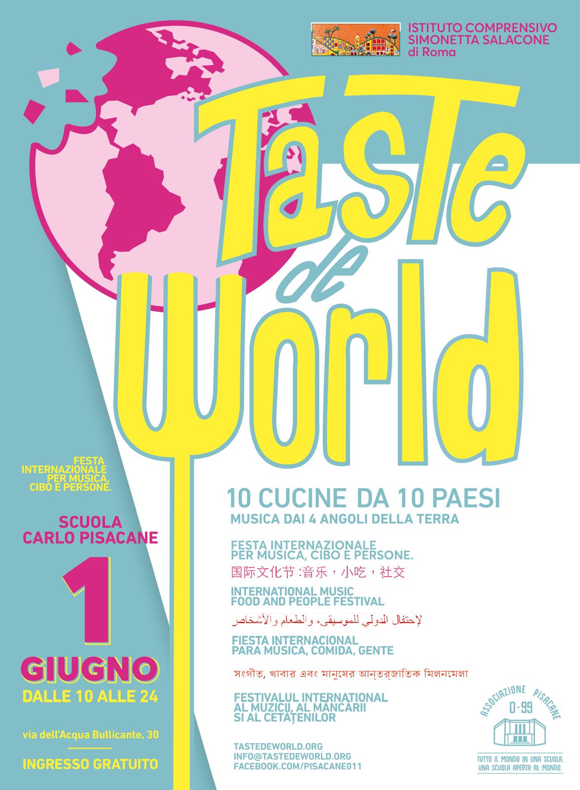 taste de world 2025 - locandina